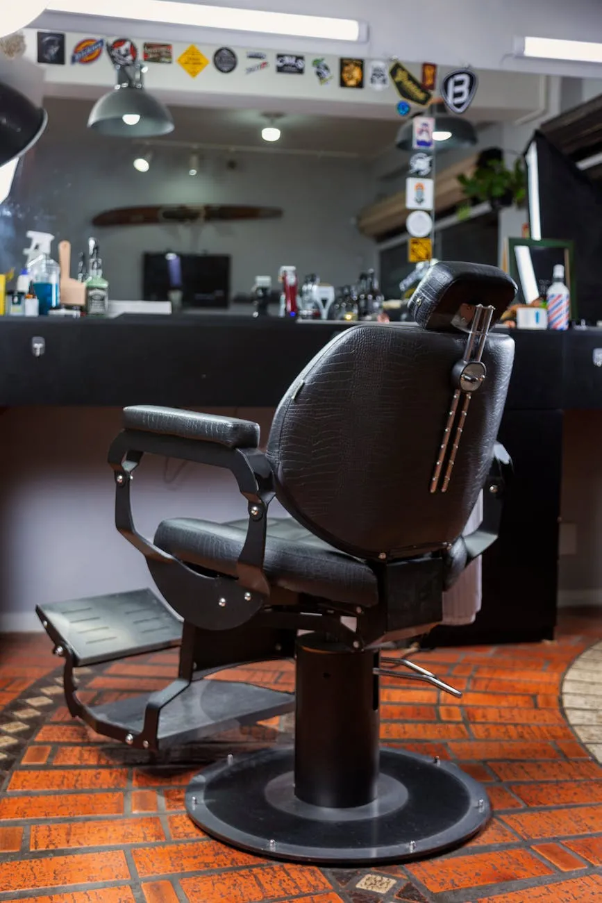 Barbershop in het centrum van Groningen aan de Folkingestraat