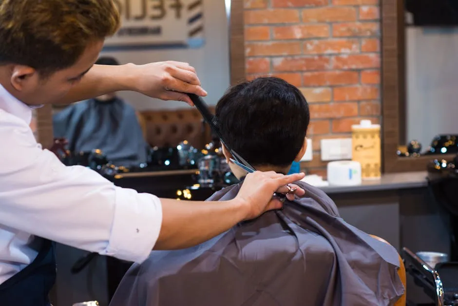 Knippen bij Bram's Barbershop